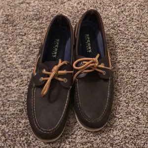 Mens Sperry top-siders. Size 10.